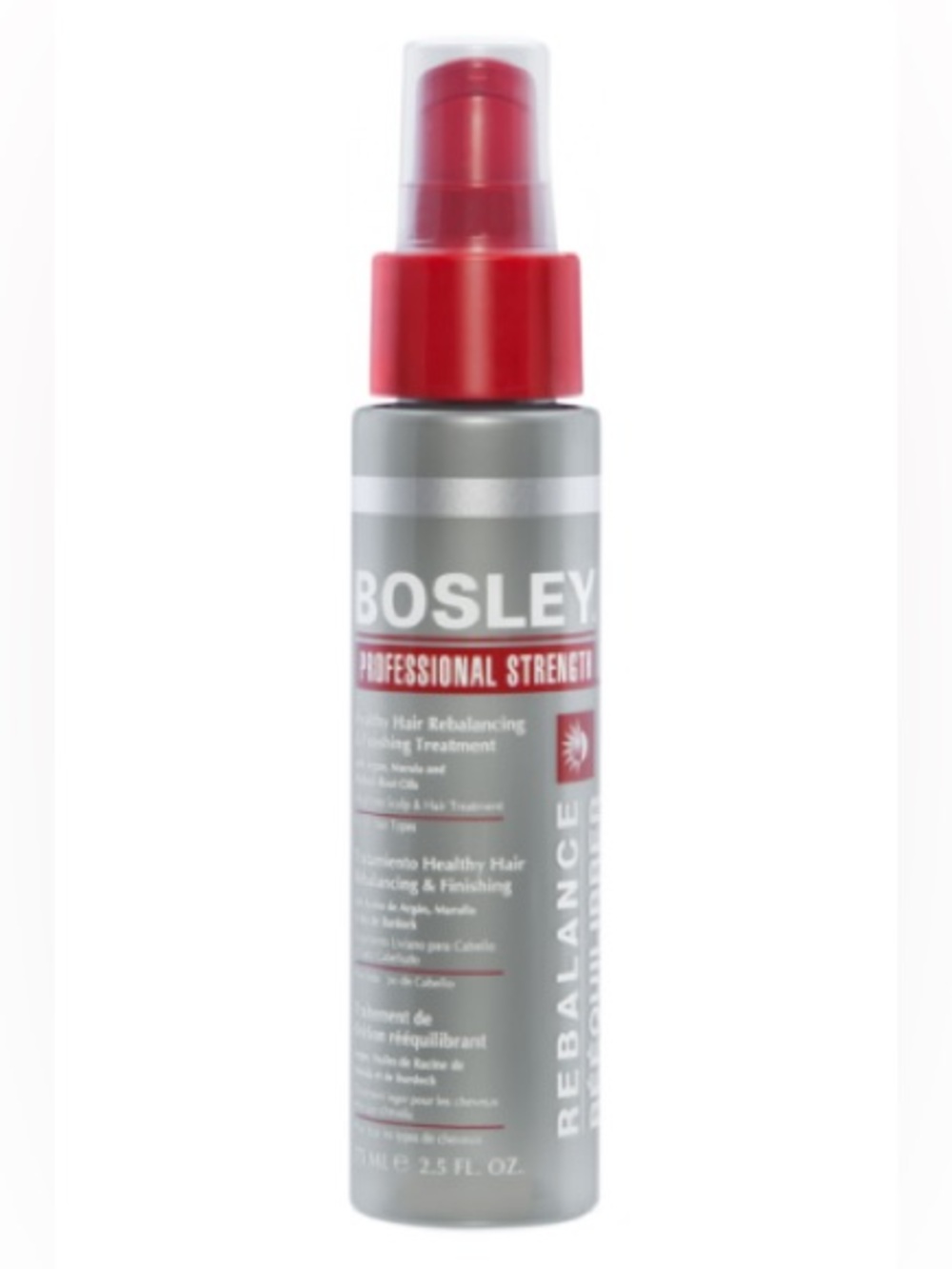 Bosley Professional Strength Healthy Hair Rebalancing Finishing Treatment 2.5 oz